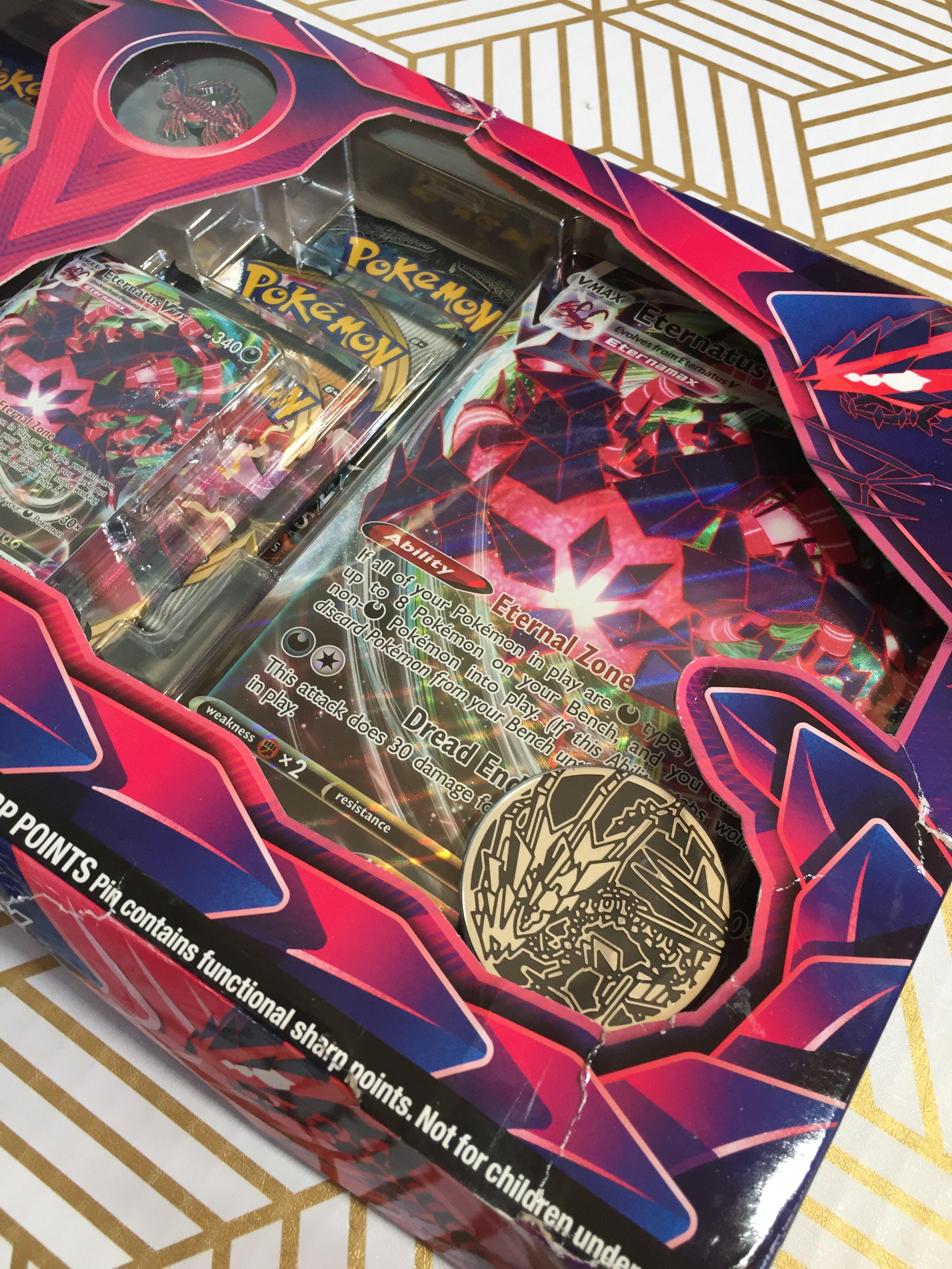 2020 Pokemon Eternatus VMAX Premium Collection Box *BOX DAMAGE* (7682672099566)